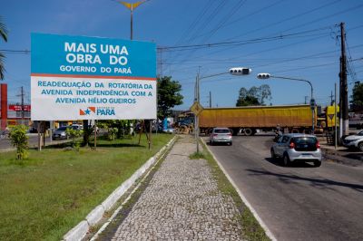 notícia: Detran inicia instalação de semáforos na rotatória do 40 Horas