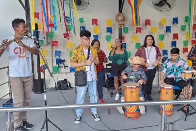 notícia: CIIR proporciona vivência musical aos reabilitandos