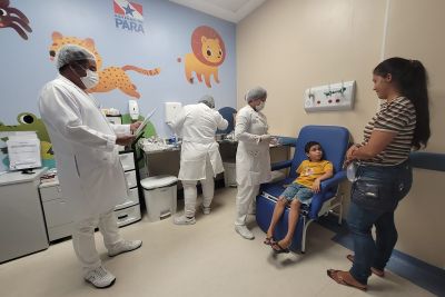 notícia: Em 1 mês, Pronto-Socorro da Augusto Montenegro atende mais de 2 mil crianças