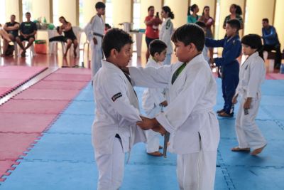 notícia: UsiPaz Cabanagem promove 'Semana das Artes Marciais' para crianças e adolescentes 