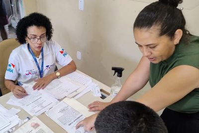 notícia: Seju realiza mais de 850 atendimentos em quatro municípios do Marajó durante o mês de junho