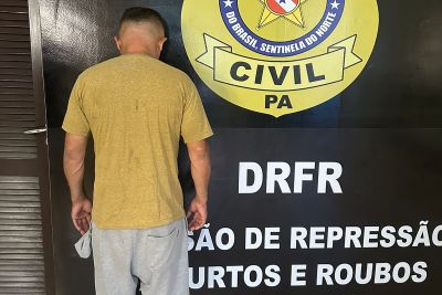 notícia: Preso 5º suspeito de roubo de armas de fogo de empresa de segurança em Belém