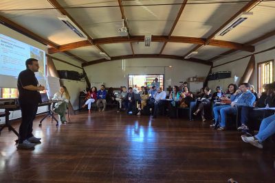 notícia: Semas apresenta metodologia de apoio a elaboração do CAR Quilombola no Pará em oficina do Ministério da Igualdade Racial