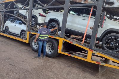 notícia: Sefa apreende quatro veículos em Conceição do Araguaia