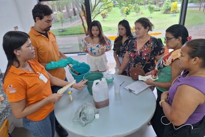 notícia: CIIR realiza Oficina de 'Sabão Ecológico' com incentivo à preservação do meio ambiente 