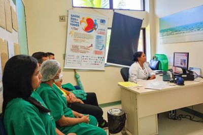 notícia: HRPM intensifica as medidas de biossegurança com a equipe do setor de hemodiálise