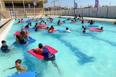 notícia: Usinas da Paz garantem lazer para a comunidade durante fins de semana de julho