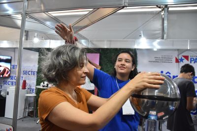 notícia: Sectet participa da maior feira científica da América Latina