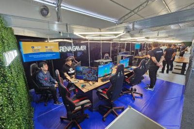 notícia: Espaço do PCT Guamá na Reunião da SBPC recebe centenas de visitantes em Belém