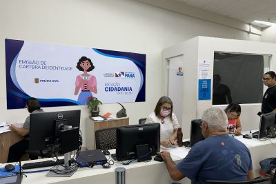 notícia: Estações Cidadania encerram primeiro semestre com mais de 315 mil atendimentos 