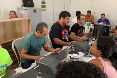 notícia: Campanha em Santa Bárbara do Pará mostra a moradores importância da doação de sangue 