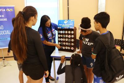 notícia: Semas oferece atividades de educação ambiental na Usina da Paz da Terra Firme 