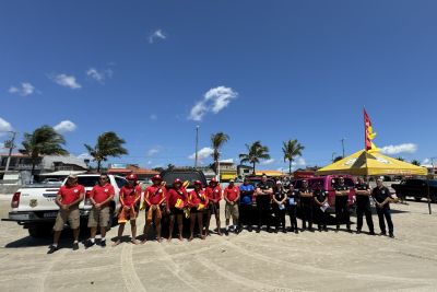 notícia: Tranquilidade no segundo domingo de julho nas praias de Marapanim
