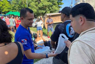 notícia: Cosanpa promove ações de educação ambiental e atendimento a clientes em Belém e Salinópolis