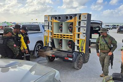 notícia: Detran combate poluição sonora automotiva em Salinópolis nestas férias 