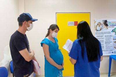 notícia: Futuras mães conhecem as instalações e serviços da maternidade do HGT com o projeto Hospitur