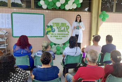 notícia: HRBA reforça consciencialização e prevenção do câncer de cabeça e pescoço