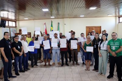 notícia: Semas regulariza mais de 43 mil hectares e valida Cadastros Ambientais Rurais em Rurópolis