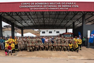 notícia: Governo do Pará entrega novo Grupamento do Corpo de Bombeiros em Novo Progresso