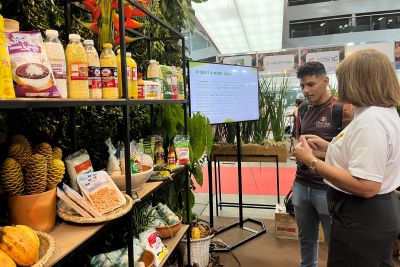 notícia: No Chocolat Amazônia, Adepará apresenta a defesa agropecuária e produtos certificados