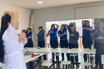 notícia: HGT mobiliza a comunidade para prevenção do câncer de mama e do colo de útero 