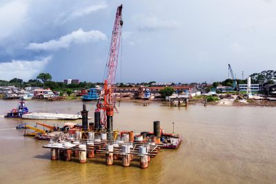 notícia: Governo do Pará avança com obras de infraestrutura na Região Metropolitana de Belém