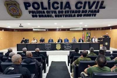notícia: Polícia Civil do Pará promove aula inaugural do IX Curso de Operações Policiais da CORE