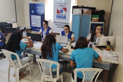 notícia: Seju faz mais de 800 atendimentos em ações de cidadania para estudantes no Xingu