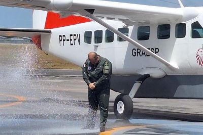 notícia: Graesp conclui formação de mais um piloto de aeronave e amplia segurança aérea do Estado