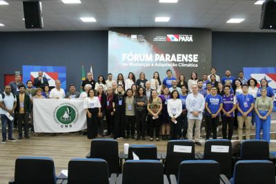 notícia:  Fórum é encerrado com apresentação de nova proposta governança do sistema estadual sobre mudanças climáticas