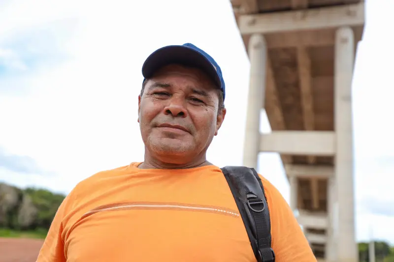 Ednaldo lopes Faria - operador de motosserra