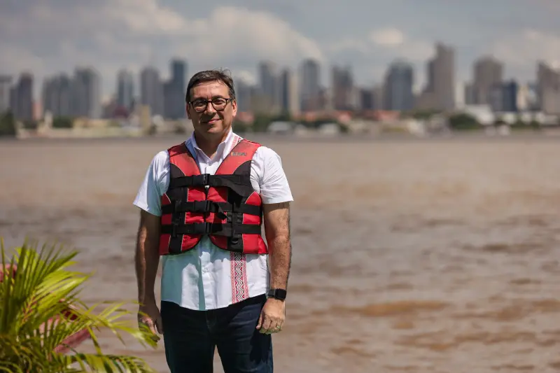 Marcel Botelho, presidente da FAPESPA <div class='credito_fotos'>Foto: Pedro Guerreiro / Ag. Pará &nbsp;&nbsp;|&nbsp;&nbsp; <a href='/midias/2025/originais/20250211155148-GF00022967-F00377144.jpg' download><i class='fa-solid fa-download'></i> Download</a></div>