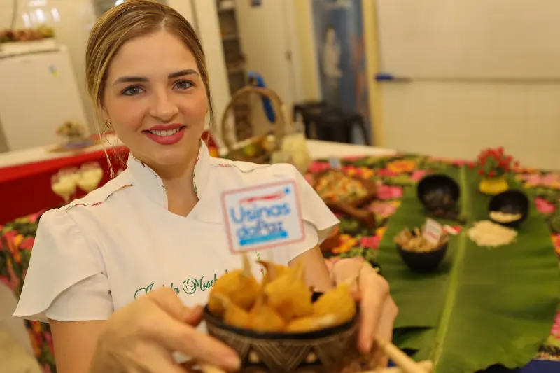 Isabela Meschede - coordenadora de gastronomia Usipaz Jurunas/Condor <div class='credito_fotos'>Foto: Bruno Cecim / Ag.Pará &nbsp;&nbsp;|&nbsp;&nbsp; <a href='/midias/2025/originais/20250217130209-GF00023011-F00378482.jpg' download><i class='fa-solid fa-download'></i> Download</a></div>