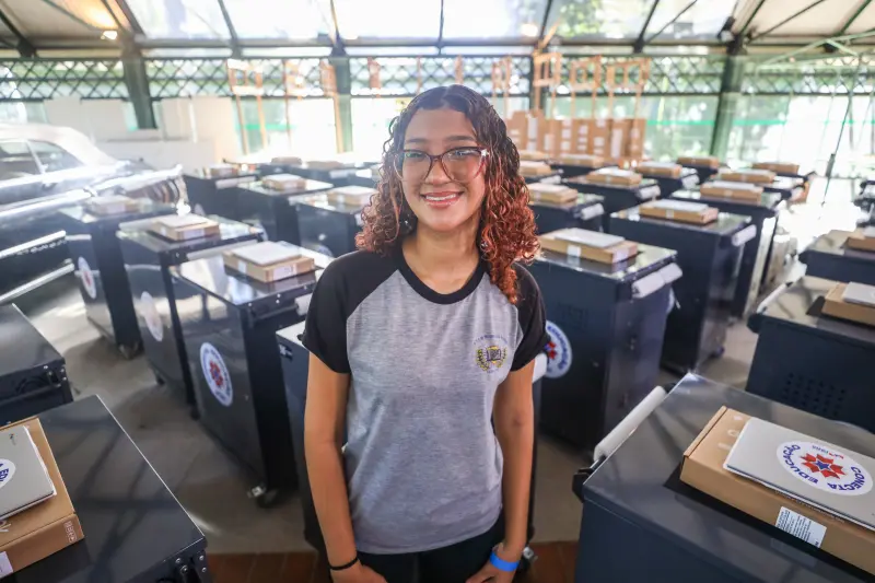  36 mil notebooks foram distribuídos para escolas estaduais