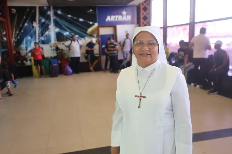 - Irmã Maria Delaide <div class='credito_fotos'>Foto: Bruno Cruz / Ag. Pará &nbsp;&nbsp;|&nbsp;&nbsp; <a href='/midias/2025/originais/20250228091836-GF00023124-F00381931.jpg' download><i class='fa-solid fa-download'></i> Download</a></div>