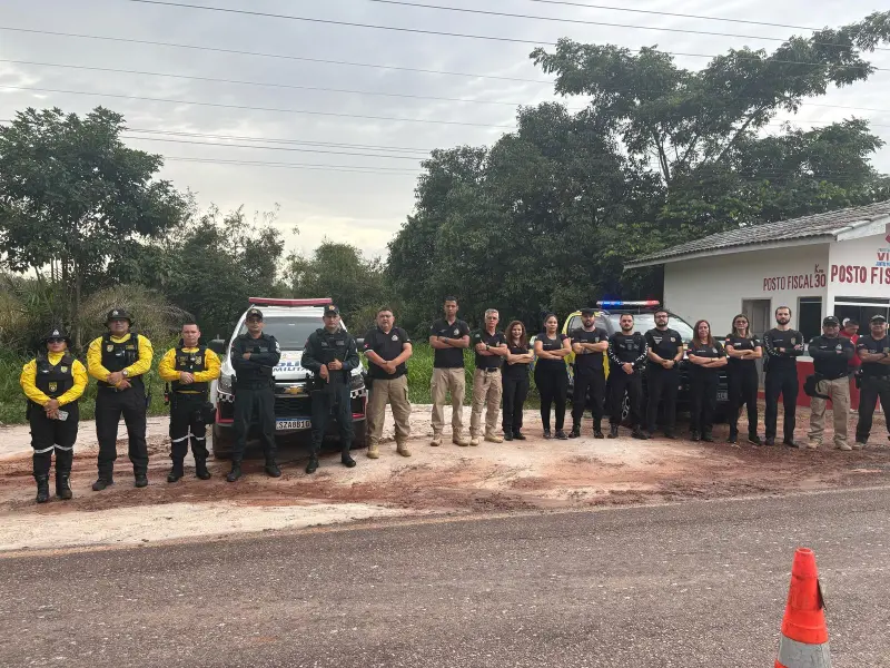 Equipes da Lei Seca em Vigia