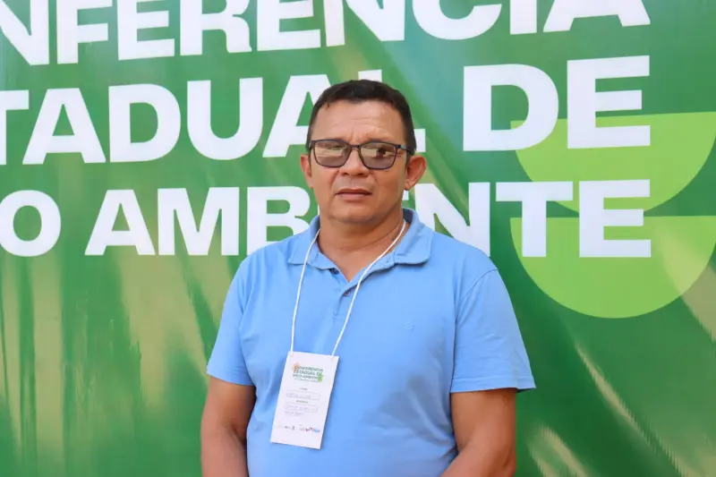 Secretário de Meio Ambiente do município de Oeiras do Pará, Miguel Leitão