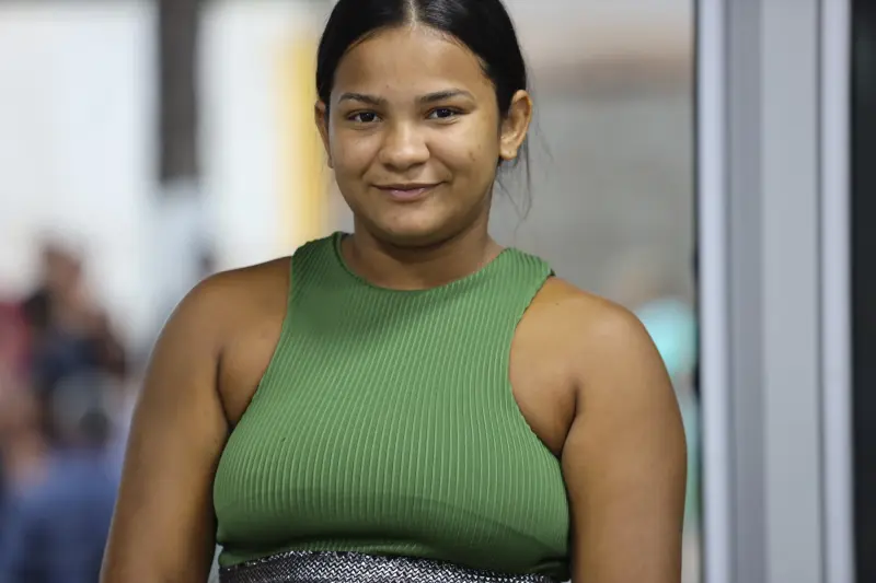 Moradora Alana Carolina Pereira da Silva aprovou a ação do governo estadual