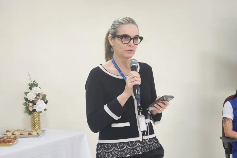 Patrícia Saboya, do TRE-PA, destaca a importância da parceria com o CIIR para promover inclusão no atendimento ao eleitor.