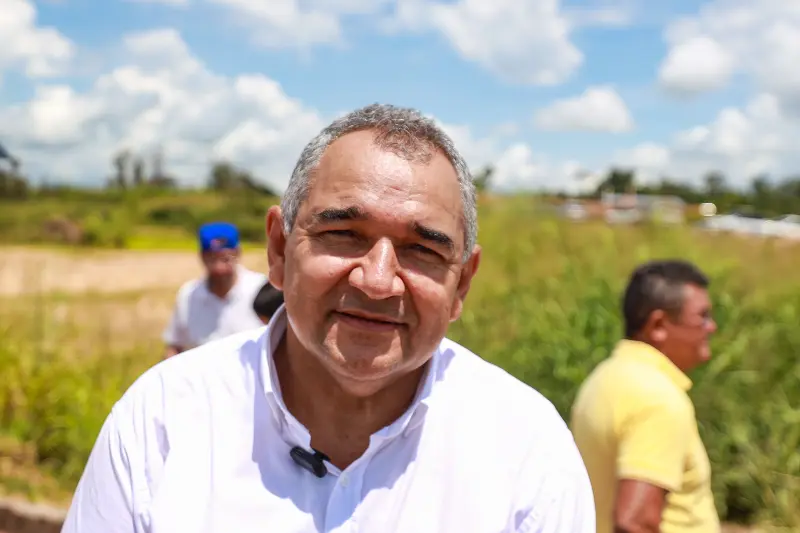 Isvandires Martins Ribeiro (Vandin), prefeito de Água Azul do Norte <div class='credito_fotos'>Foto: Marcelo Lelis / Ag. Pará &nbsp;&nbsp;|&nbsp;&nbsp; <a href='/midias/2025/originais/20250404143232-GF00023375-F00390572.jpg' download><i class='fa-solid fa-download'></i> Download</a></div>