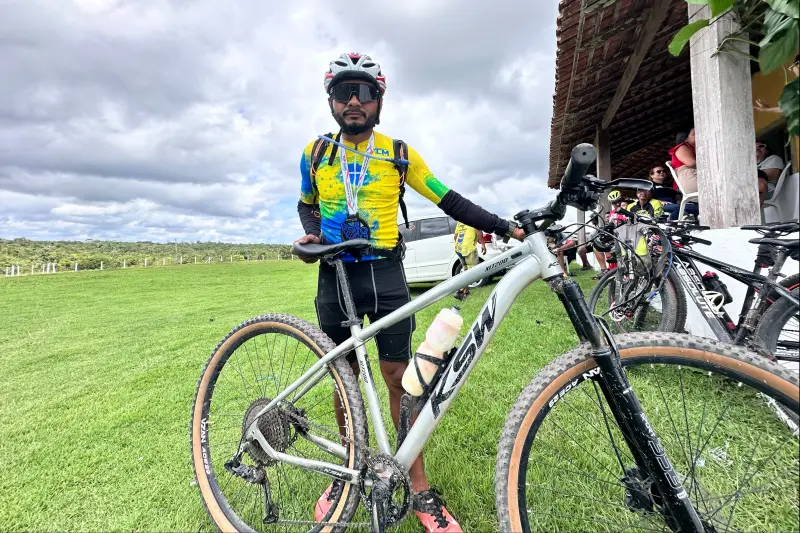 Ciclista Victor Ferreira