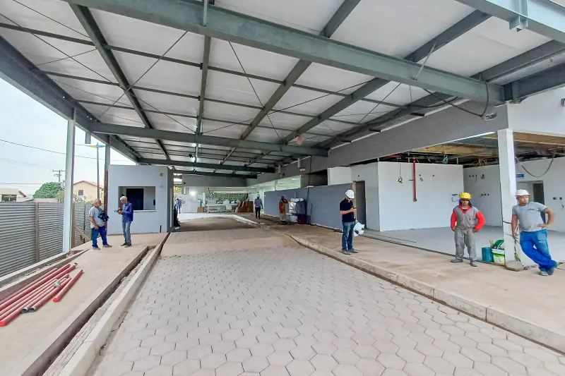 Obras da policlínica de Santarém