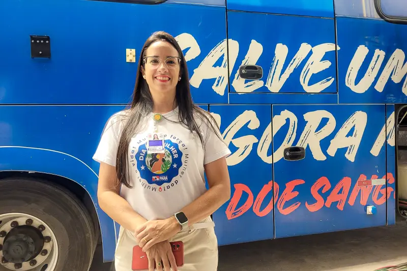 Assistente social do Hemopa, Lorena Reis, destaca a necessidade e importância da realização de campanhas nos hospitais