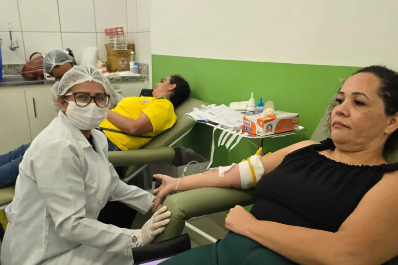 Campanha externa do Hemonúcleo Redenção no município de Tucumã