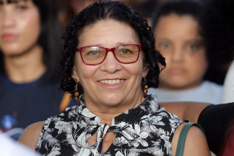 Maria  do Socorro Marques, agente comunitária de saúde  - Entrega Rabestas