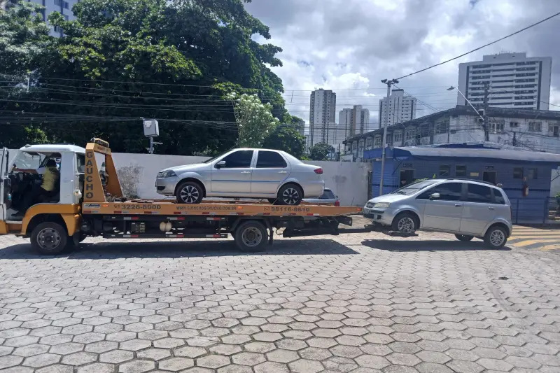 Veículos apreendidos na PA-140