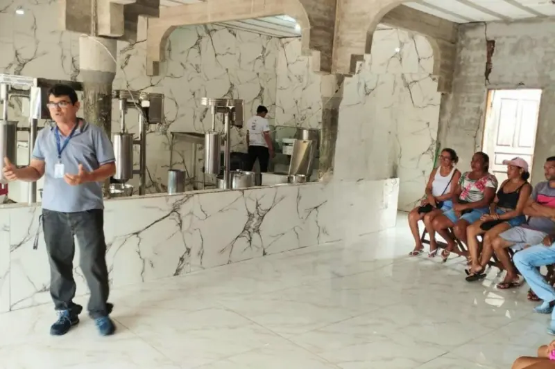 Marivaldo Ferreira, coordena  as ações de  boas práticas de açaí na Sedap.