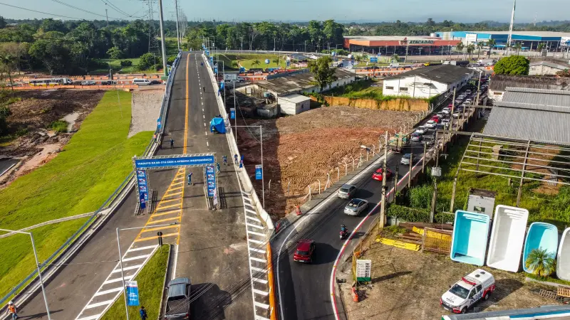 AGENDA DO GOVERNO DO ESTADO
ENTREGA do viaduto BR com independência 
foto: AUGUSTO MIRANDA/AGPARÁ <div class='credito_fotos'>Foto: Augusto Miranda / Ag. Pará &nbsp;&nbsp;|&nbsp;&nbsp; <a href='/midias/2025/originais/20250430095141-GF00023581-F00398009.jpg' download><i class='fa-solid fa-download'></i> Download</a></div>
