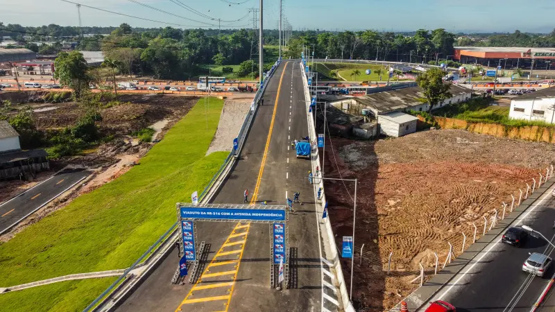 AGENDA DO GOVERNO DO ESTADO
ENTREGA do viaduto BR com independência 
foto: AUGUSTO MIRANDA/AGPARÁ <div class='credito_fotos'>Foto: Augusto Miranda / Ag. Pará &nbsp;&nbsp;|&nbsp;&nbsp; <a href='/midias/2025/originais/20250430095145-GF00023581-F00398011.jpg' download><i class='fa-solid fa-download'></i> Download</a></div>