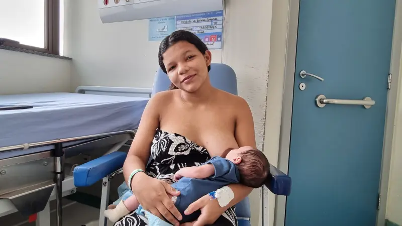 Michelle Lima é mãe pela primeira vez